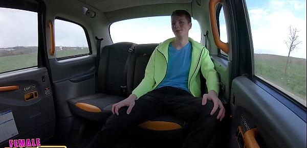  Female Fake Taxi He nearly cums in his own mouth during epic reverse cowgirl fuck